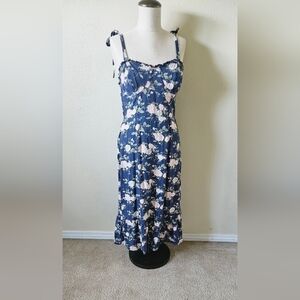 Mimi Chica Floral Midi Dress L
